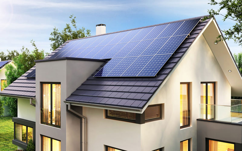 Customized Solar Structure For Premium Bungalows