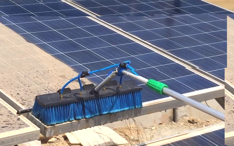 Solar Automatic Cleaning System